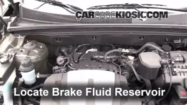 2012 Kia Sorento EX 3.5L V6 Brake Fluid Check Fluid Level